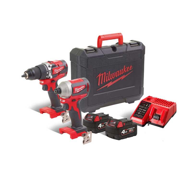 Milwaukee M18BPP2C-402C akumulatorski komplet alata
