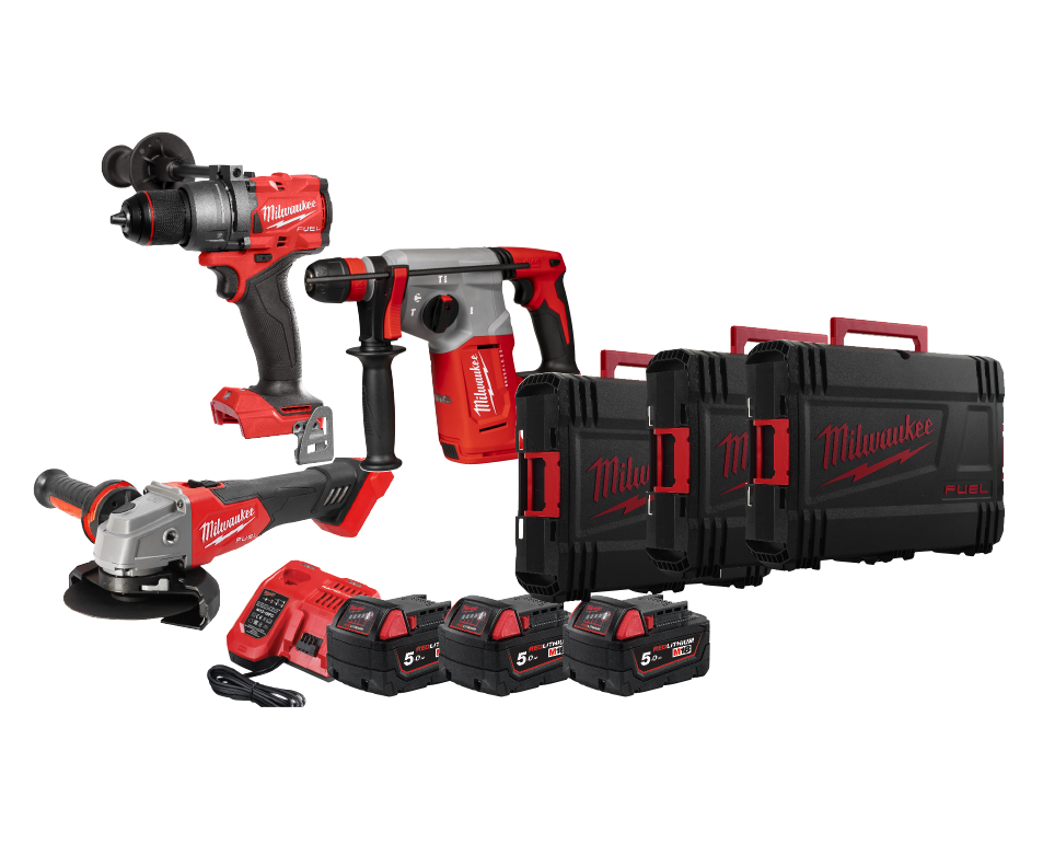 Milwaukee M18FPP3P-503 akumulatorski komplet alata