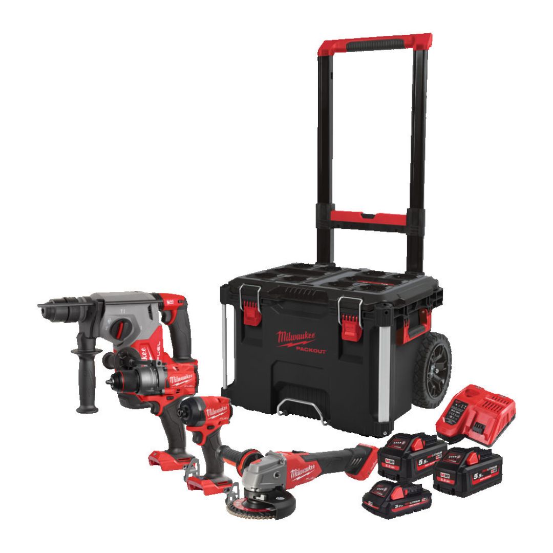 Milwaukee M18FPP4E-555T akumulatorski komplet alata