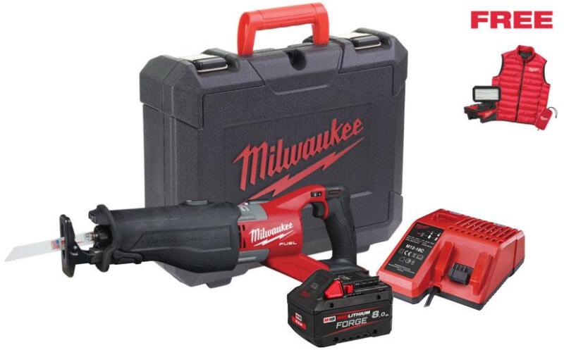 Milwaukee M18FSXMC-801C akumulatorska sabljasta pila