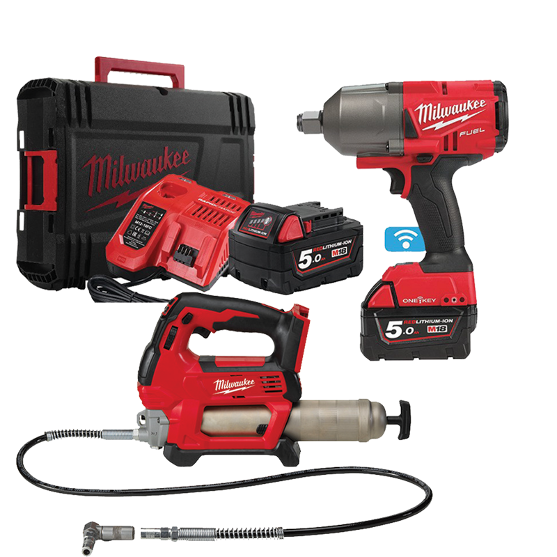Milwaukee M18ONEPP2Q-502XEU akumulatorski komplet alata
