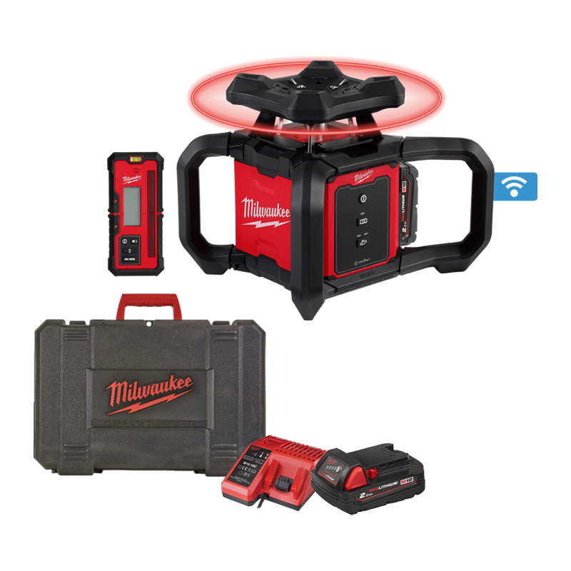 Milwaukee M18RLOH600-201C akumulatorski rotacijski laser