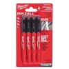 Milwaukee MARKER-CRNI TANKI 0,6MM 4KOM 48223154