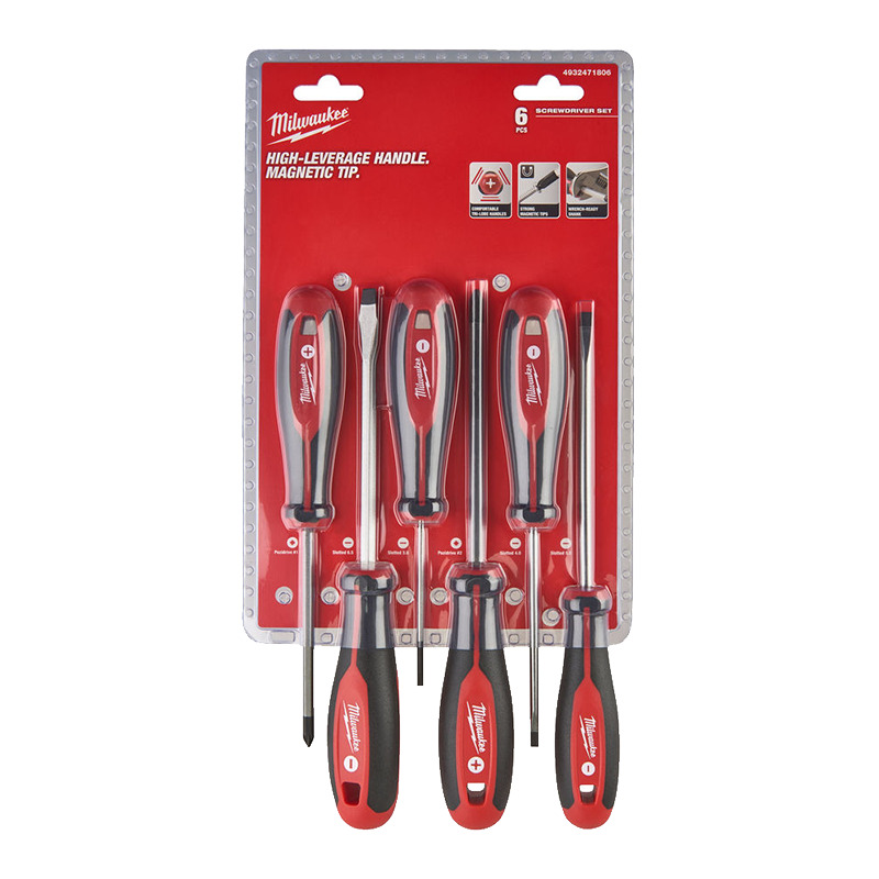Milwaukee ODVIJAČ MAGNETNI TRI-LOBE SET 1-6KOM