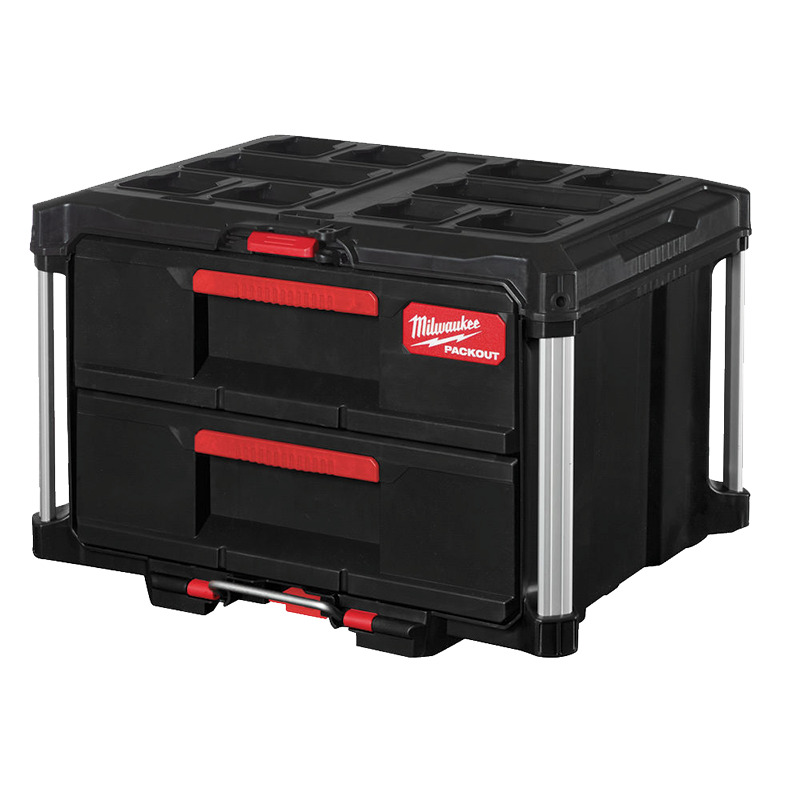 Milwaukee PACKOUT kutija s dvije ladice