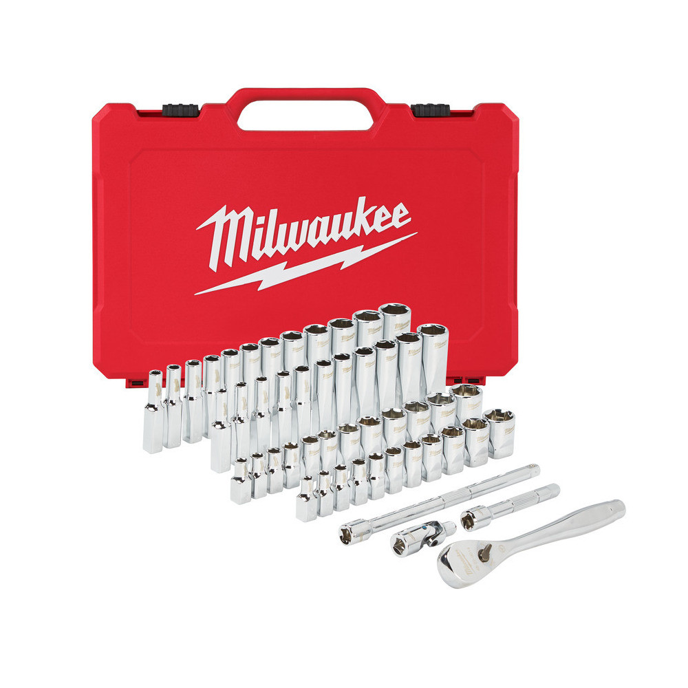 Milwaukee RAČNA S NASTAVCIMA 1/4" 5-15MM SET 28/1