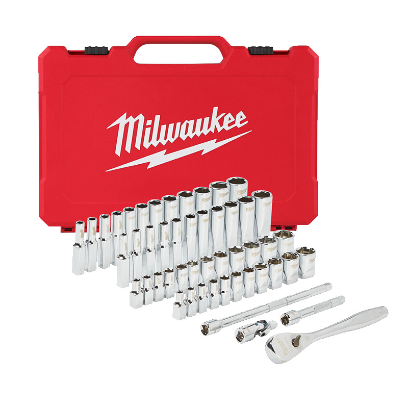 Milwaukee RAČNA,IZVIJAČ I NASADNIH KLJUČEVA 1/4" SET