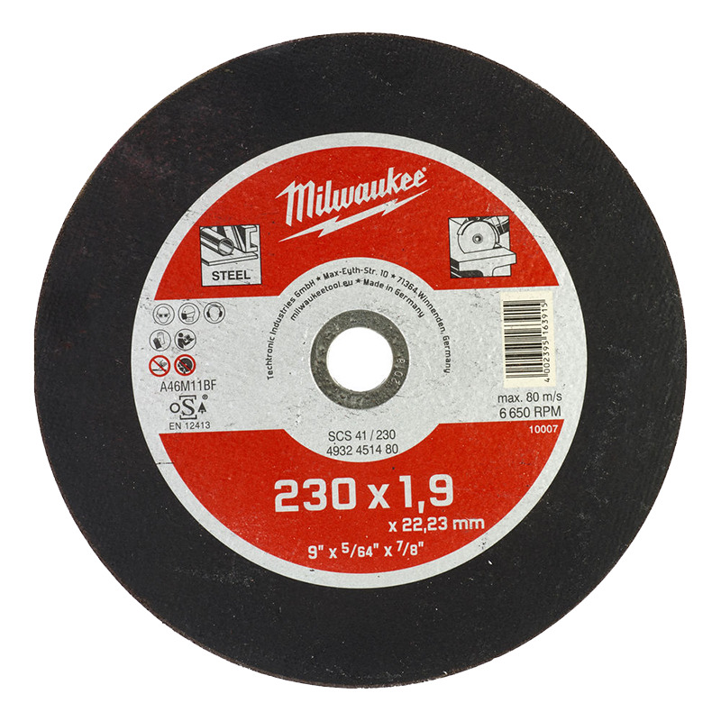 Milwaukee REZNA PLOČA ZA METAL SCS41 230X1.9MM