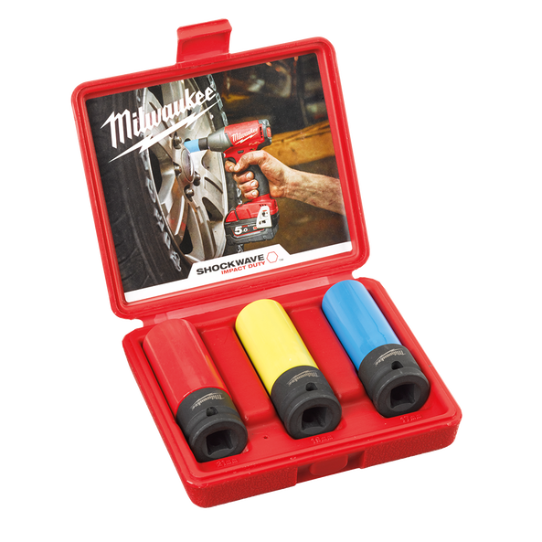 Milwaukee SET UDARNIH KLJUČEVA 1/2" 17-19-21MM 4932451568