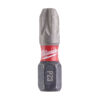 Milwaukee bit nastavak Shockwave PZ3 25mm 2kom
