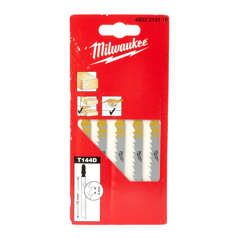 Milwaukee list ubodne pile drvo za brzi rez 75x4 5 kom