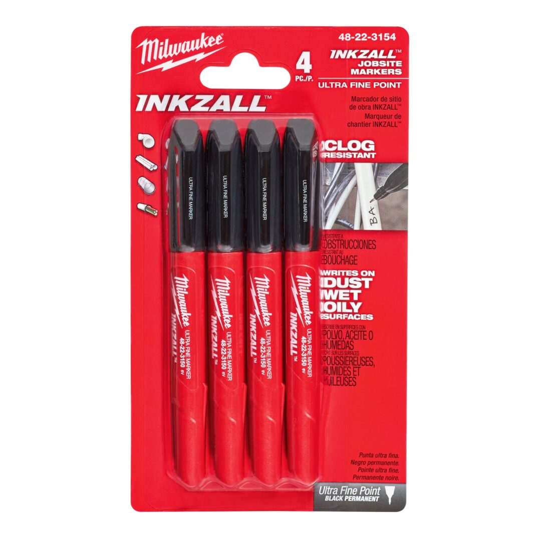 Milwaukee set markera crni tanki 0.6mm