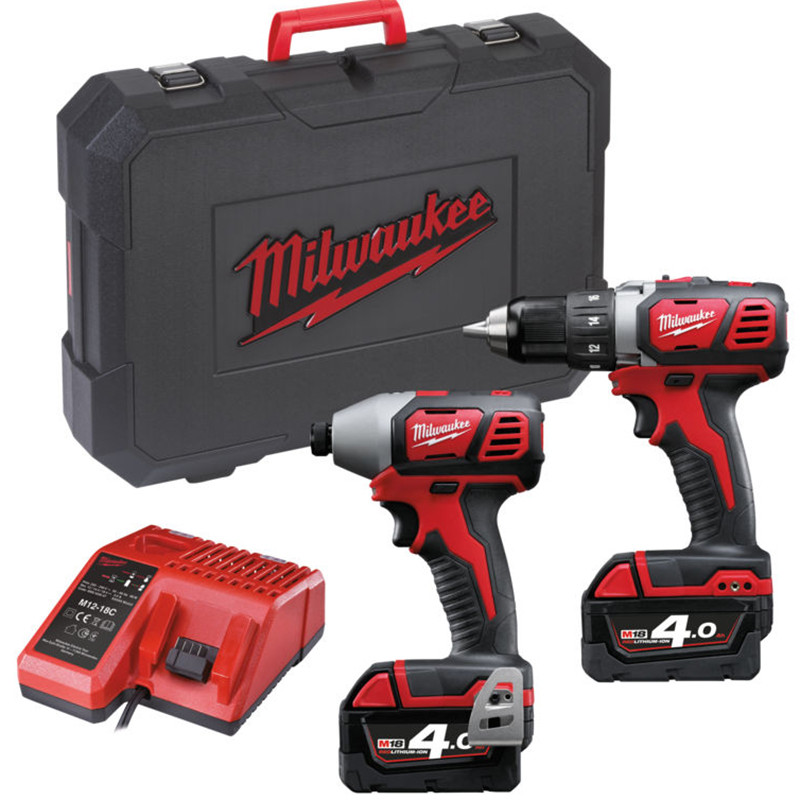 Milwuakee M18BPP2D-402C akumulatorski komplet alata