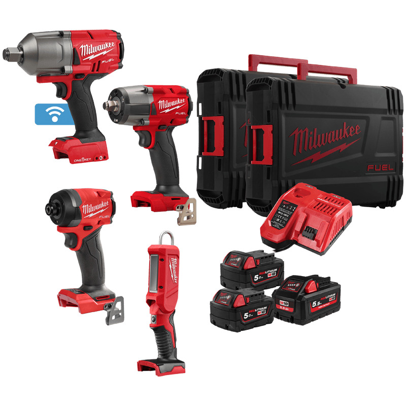 Milwaukee M18 FPP4G3-553XEU akumulatorski komplet alata