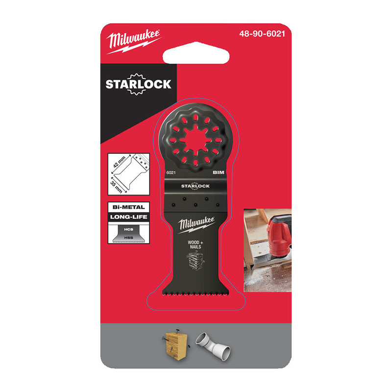 Milwaukee nastavak multitool bi-metal 35x42mm za drvo i čavle